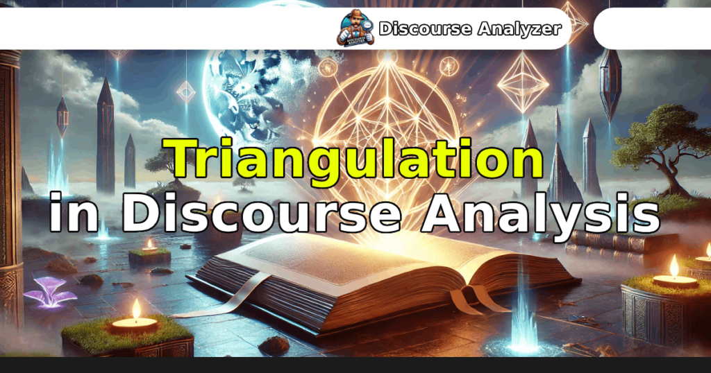 Triangulation in Discourse Analysis