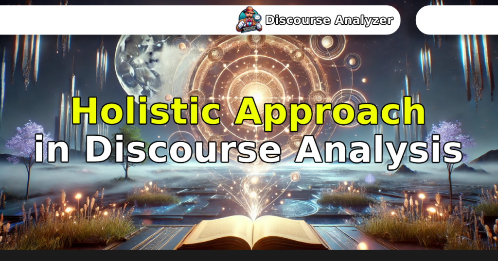 Holistic Approach in Discourse Analysis