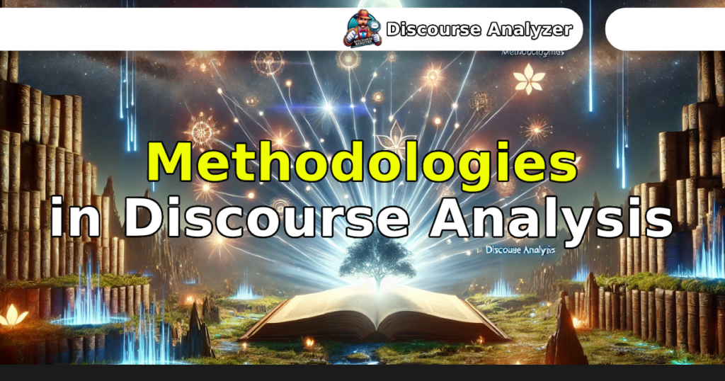 Methodologies in Discourse Analysis