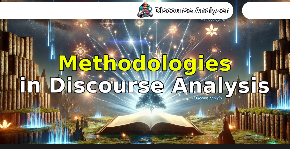 Methodologies in Discourse Analysis