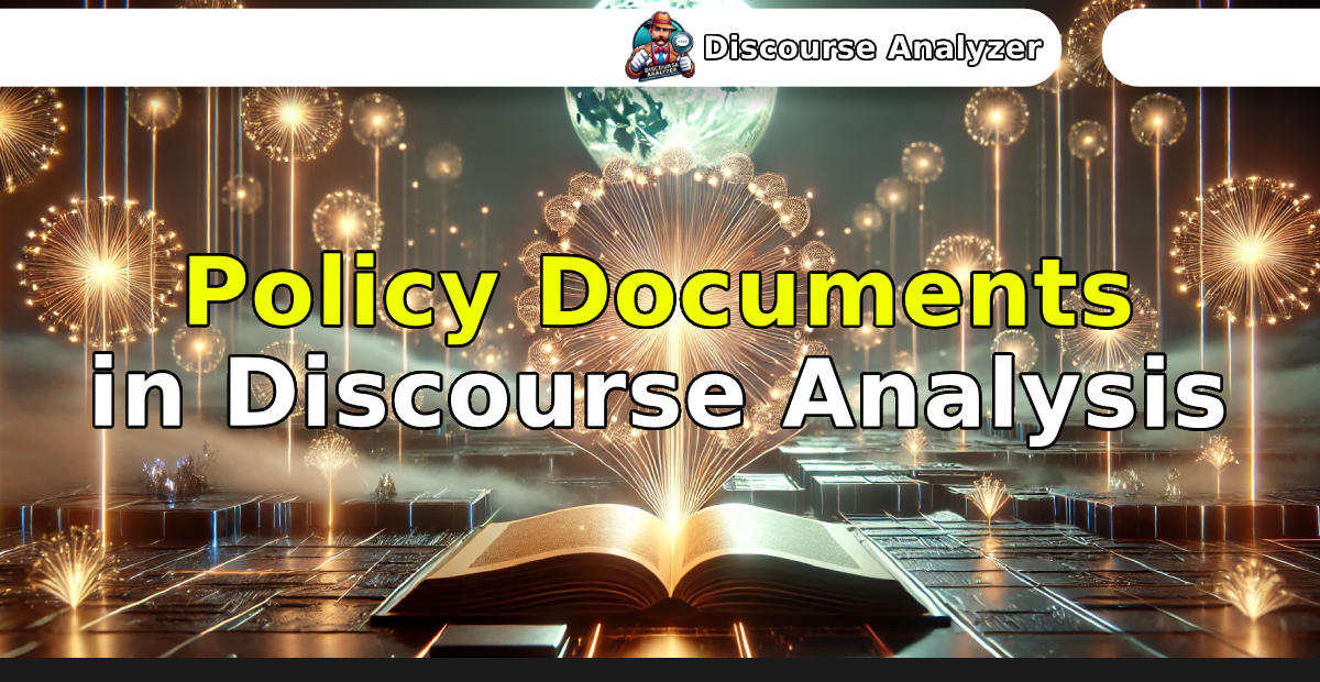 Policy Documents in Discourse Analysis