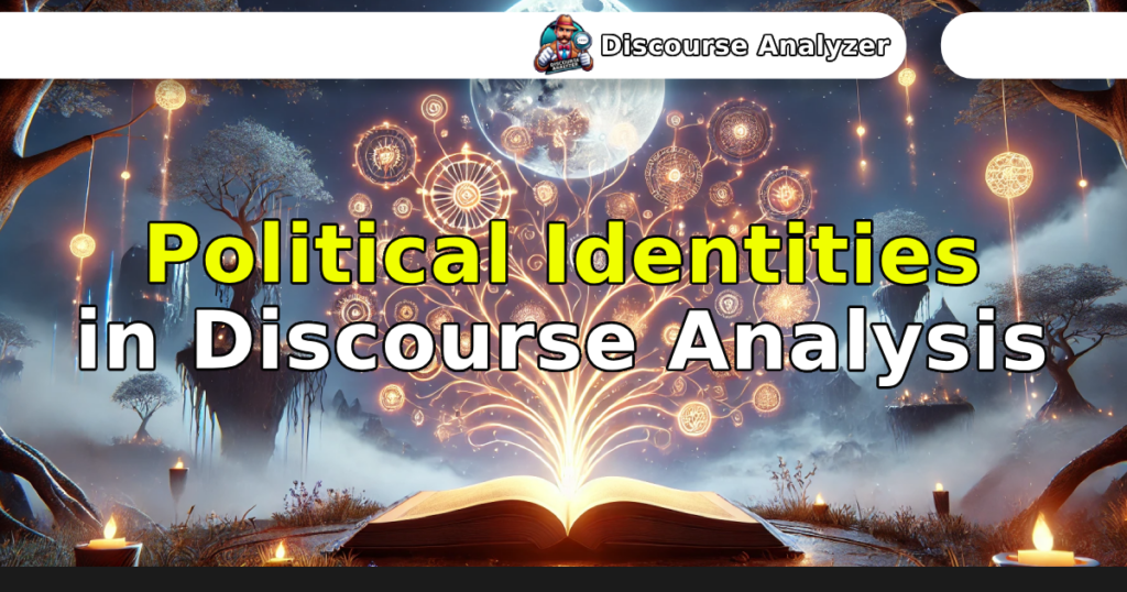 Political Identities in Discourse Analysis