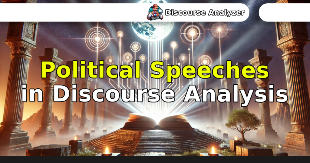 Political Speeches in Discourse Analysis