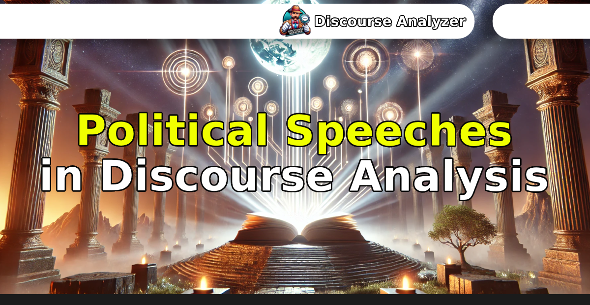 Political Speeches in Discourse Analysis