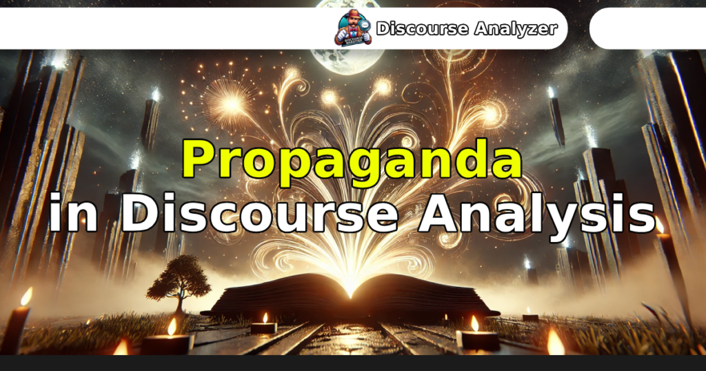 Propaganda in Discourse Analysis