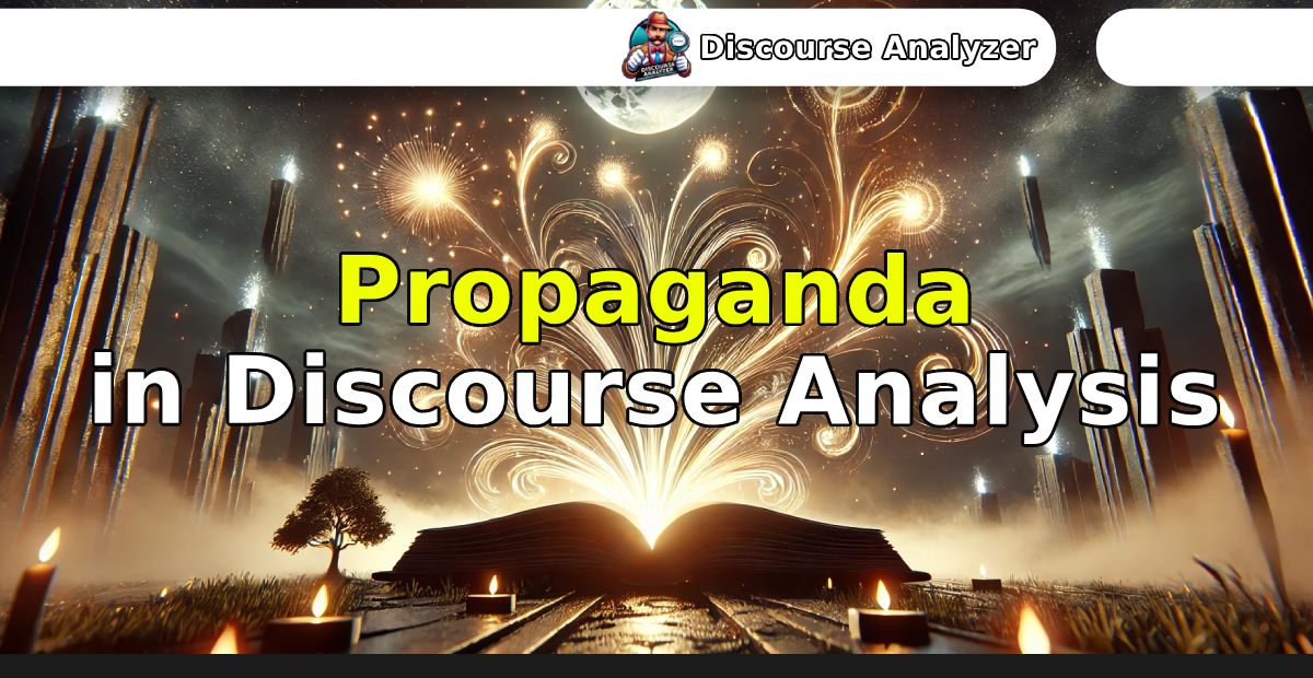 Propaganda in Discourse Analysis