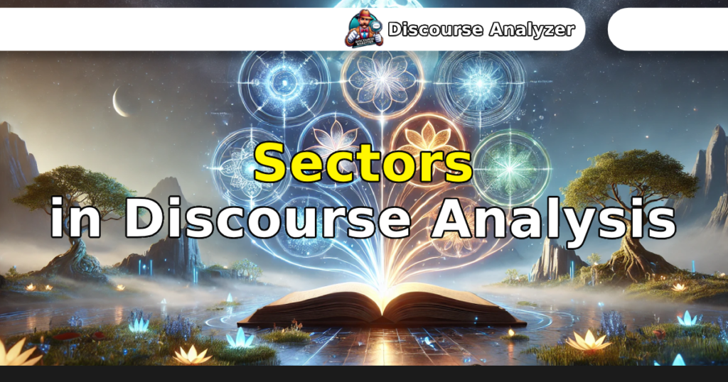 Sectors in Discourse Analysis