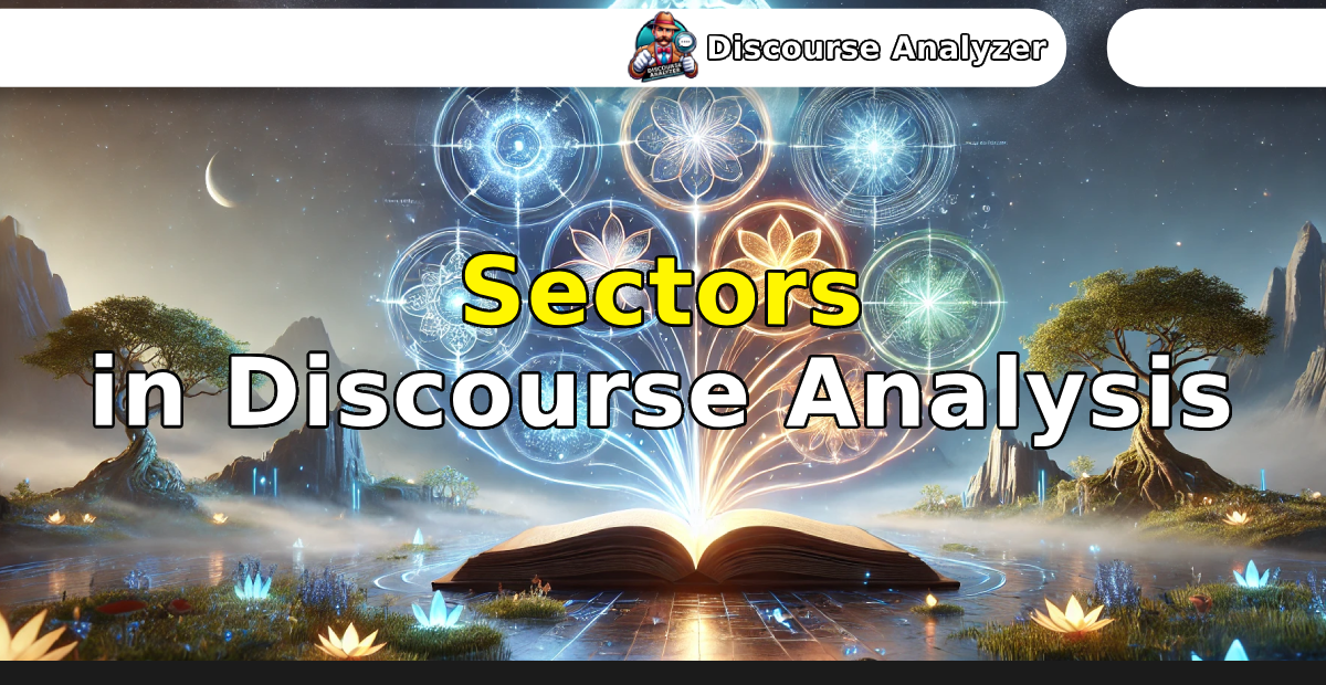 Sectors in Discourse Analysis