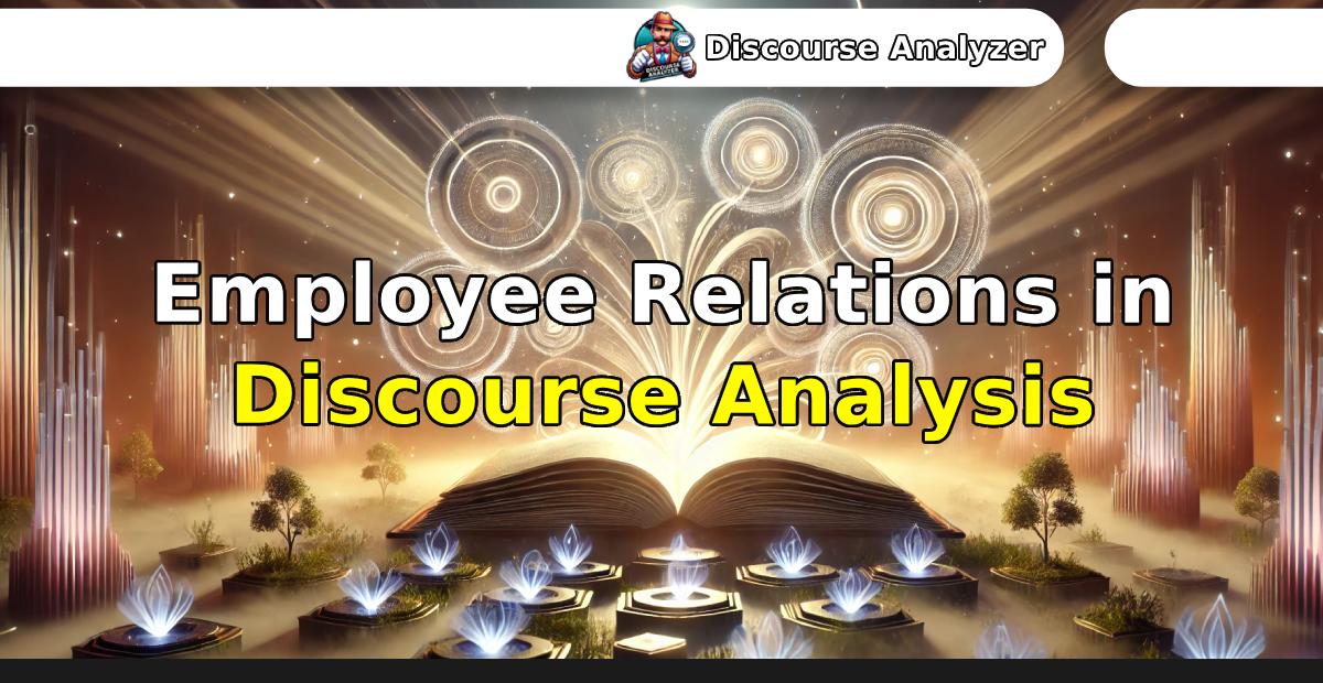 Employee Relations in Discourse Analysis