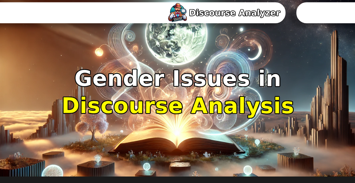 Gender Issues in Discourse Analysis