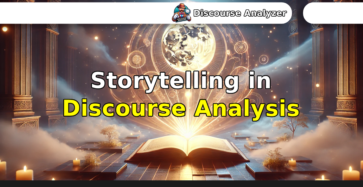 Storytelling in Discourse Analysis