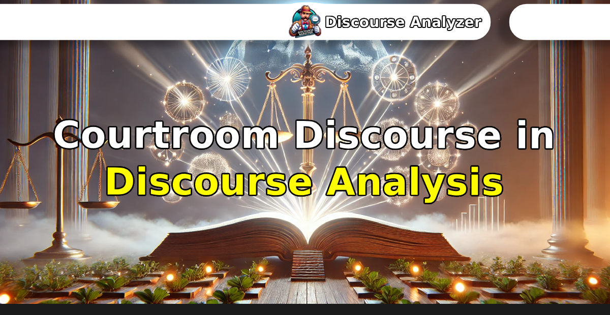 Courtroom Discourse in Discourse Analysis