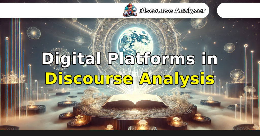 Digital Platforms in Discourse Analysis