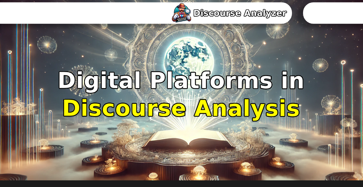 Digital Platforms in Discourse Analysis