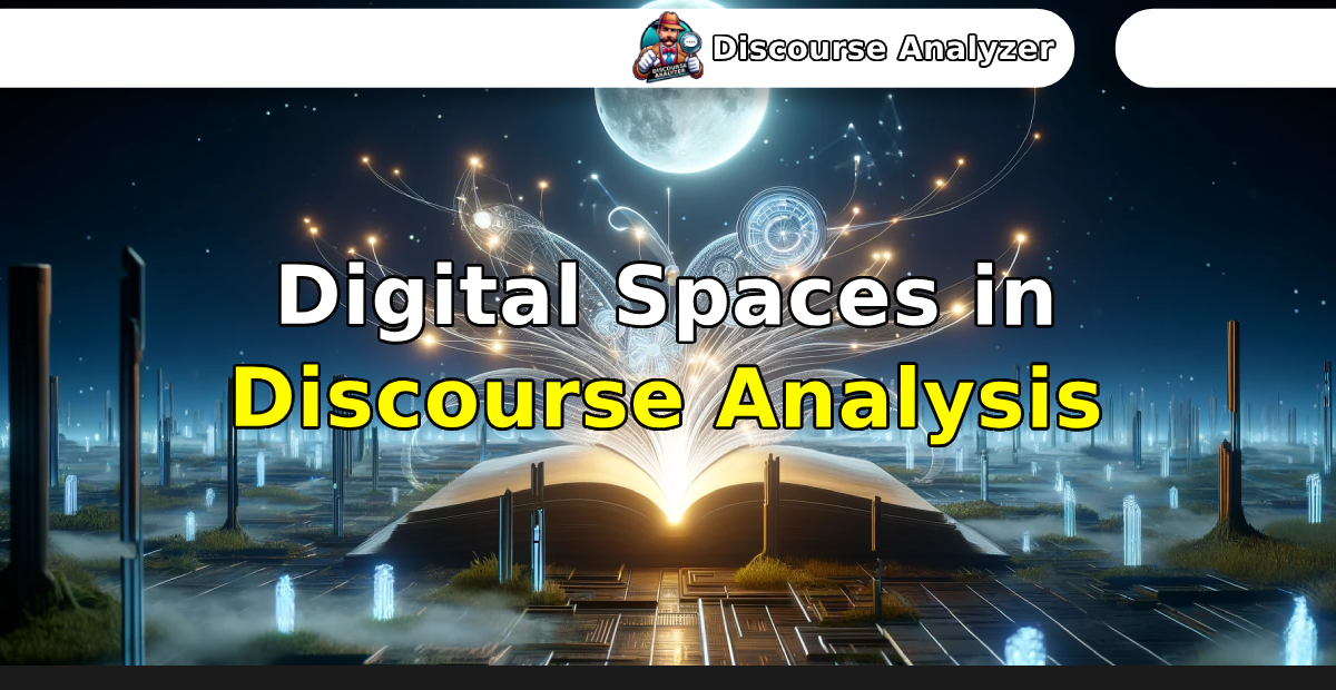 Digital Spaces in Discourse Analysis