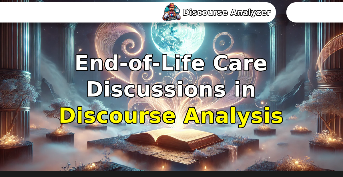 End-of-Life Care Discussions in Discourse Analysis