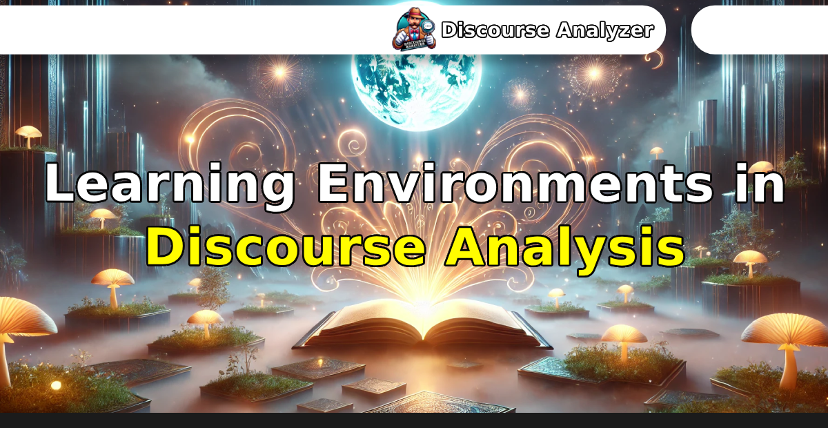 Learning Environments in Discourse Analysis