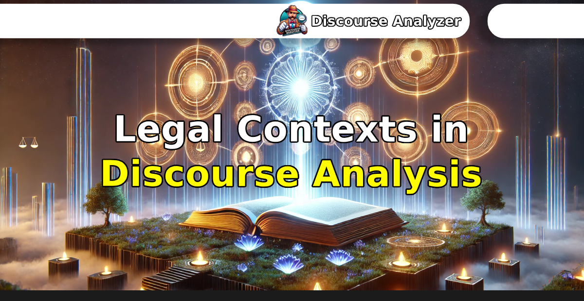 Legal Contexts in Discourse Analysis