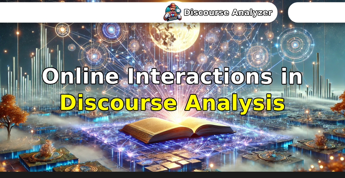 Online Interactions in Discourse Analysis