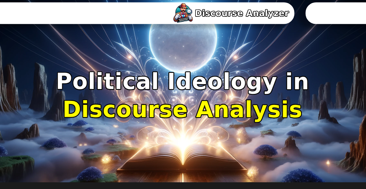 Political Ideology in Discourse Analysis