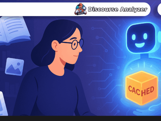 Enhancing Discourse Analyzer Advanced Efficiency with Caching